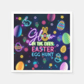 ダークイースターエッグのグロー狩りナプキンス スタンダードカクテルナプキン (正面)