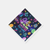 ダークイースターエッグのグロー狩りナプキンス スタンダードカクテルナプキン (角)