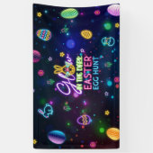 ダークイースターエッグのグロー狩りバナー 横断幕 (縦)