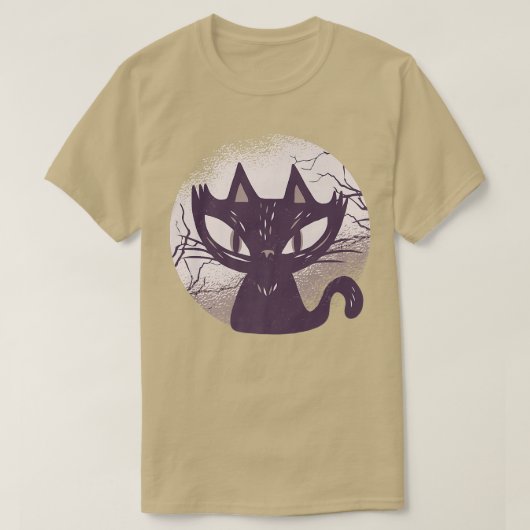 ダークウィッチキャット569 Tシャツ (デザイン正面)