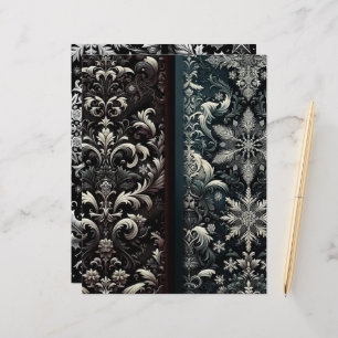 ダークウィンターゴシック紙クラフトカードストック