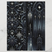 ダークウィンターゴシック紙クラフトカードストック (裏面)