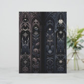 ダークウィンターゴシック紙クラフトカードストック (スタンド正面)