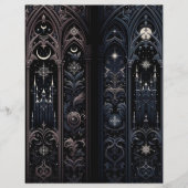 ダークウィンターゴシック紙クラフトカードストック (正面)