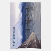 ダークウォーターオルカ キッチンタオル (縦)