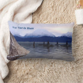 ダークウォーターオルカ ランバークッション (ブランケット)