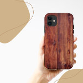 ダークウッドのようなテクスチャー Case-Mate iPhoneケース