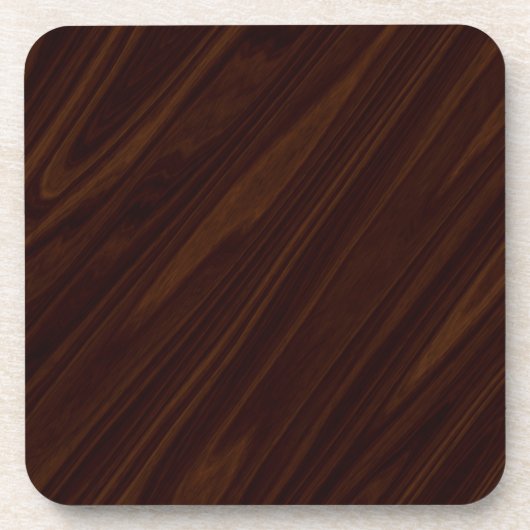 ダークウッドのテクスチャ コースター (正面)