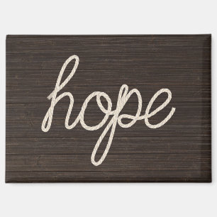 ダークウッドのHOPEロープテキスト マグネット
