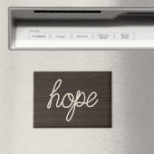 ダークウッドのHOPEロープテキスト マグネット (インサイチュ (食洗機))