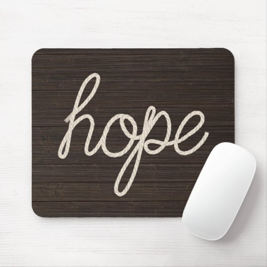 ダークウッドのHope Rope Text マウスパッド (マウス)