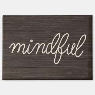 ダークウッドのMINDFUL テキストロープ マグネット