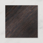 ダークウッドカスタムのカードを望むバルク エンクロージャーカード (裏面)