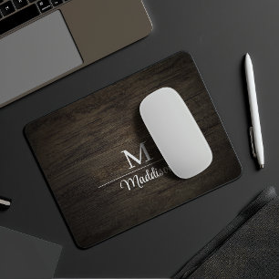ダークウッドパネル オーダーメイド マウスパッド
