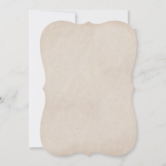 ダークウッドヒマワリブライダルシャワー招待 招待状 (裏面)