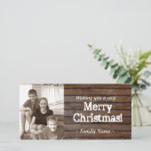 ダークウッドフォトクリスマスカード シーズンカード (スタンド正面)