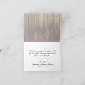 ダークウッドプランク上のメイスンのjarスタンプありがとう サンキューカード (内部)