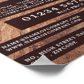 ダークウッド、大工、大工広告の ポスター (角)