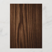 ダークウッド 鹿のいる国 ウェディング テーブル メニュー (裏面)