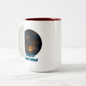 ダークウルフコーヒーマグ ツートーンマグカップ (正面左)