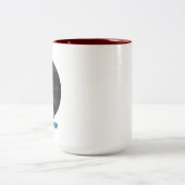 ダークウルフコーヒーマグ ツートーンマグカップ (中央)