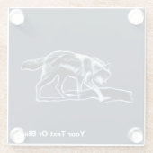 ダークウルフ ガラスコースター (裏面)