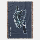 ダークウルフ スローブランケット (正面縦)