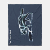 ダークウルフ フリースブランケット (正面)