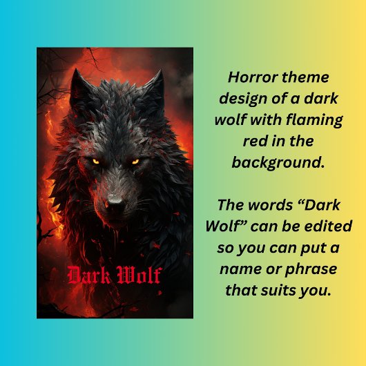 ダークウルフ Case-Mate iPhoneケース