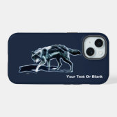 ダークウルフ Case-Mate iPhoneケース iPhone 15ケース (裏面横)