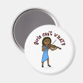 ダークウーマン遊ズヴァイオリン マグネット (正面/裏面)