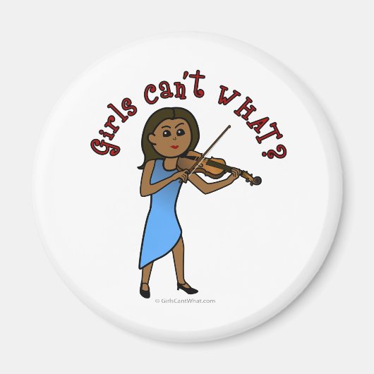 ダークウーマン遊ズヴァイオリン マグネット (正面)