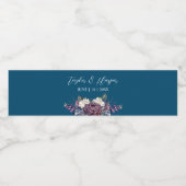 ダークエスティ結婚ゴシックの花束 ペットボトルラベル (シングルラベル)