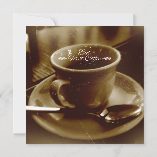 ダークエスプレッソグランジ – コーヒー引用文 (正面)