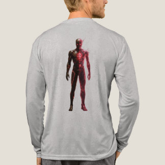 ダークエナジースピードスター背面グラフィック長袖Tシャツ トライブレンドＴシャツ