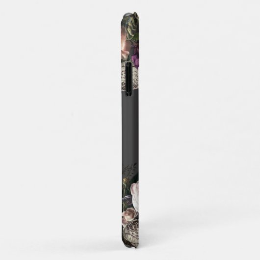 ダークエレガンスフローラモノグラムiPhone Case-Mate iPhoneケース (裏面/右)