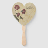 ダークエレガンス結婚のファン ハンドファン (裏面)