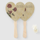 ダークエレガンス結婚のファン ハンドファン (正面&裏面)