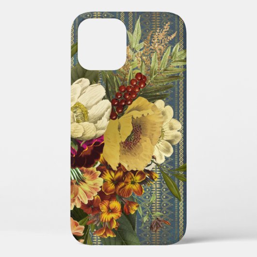 ダークエレガンス フラワー Case-Mate iPhoneケース (裏面)