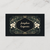 ダークエレガントアールヌーボーフローラ座席表 プレイスカード (正面)