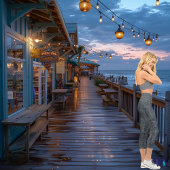 ダークエレガントグレーパターン：ロゴと文字のパーソナライズ カプリレギンス