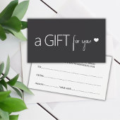 ダークエレガントグレーホワイトハートサロン