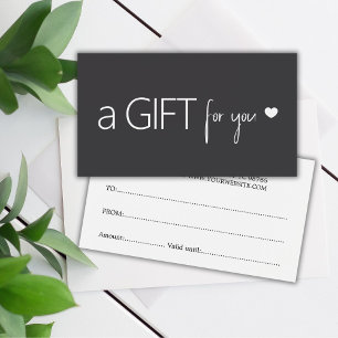 ダークエレガントグレーホワイトハートサロン