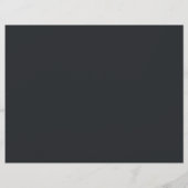 ダークエレガントゴシックフローラスクラップブック紙 (裏面)