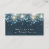 ダークエレガントティール（緑がかった色）《写真》ぼけ味ファッションブティック 名刺 (正面)