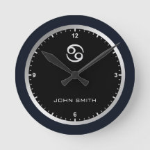 ダークエレガントブルーフレーム〔占星術の〕十二宮図符号名カスタム