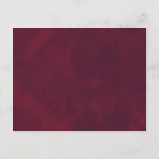 ダークエレガントムーディフローラゴシック結婚ズ詳細 エンクロージャーカード (裏面)