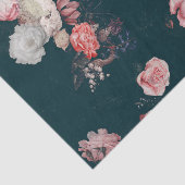 ダークエレガントリッチオランダフローラピンクローズ 薄葉紙 (詳細)