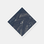 ダークエンジェルウィングスゴシックグラムシックパーティー スタンダードカクテルナプキン (角)