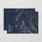 ダークエンジェルウィングスゴシックグラムシックパーティーRSVPカード 出欠カード (正面/裏面)